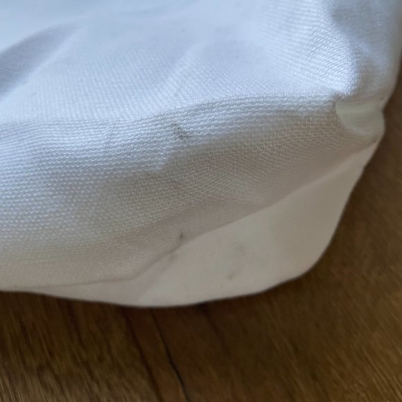 Bride Gold Metallic Lettering White Reusable Small Canvas Tote Bag - Picture 2 of 9